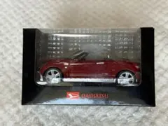 DAIHATSU COPEN Robe プルバックカー 車ミニカー レッドのサムネイル