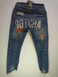 GOTCHA SURF ガッチャ　サーフデニム　ダメージデザインジーンズ　Mのサムネイル