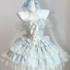 コスプレ　ドレス　 lolita オリジナル 洋服 ロリータ ワンピース