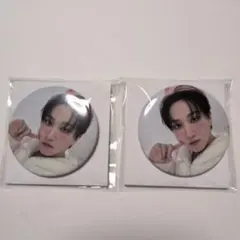 StrayKids　スキズ　エキシビション　缶バッジ　チャンビン　2個セット