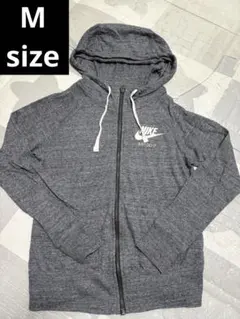 NIKE ジップアップパーカー グレー S