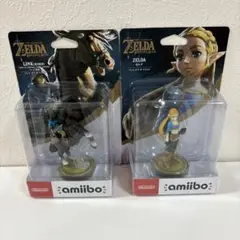 ゼルダの伝説 ブレスオブザワイルド amiibo フィギュア 2体セット