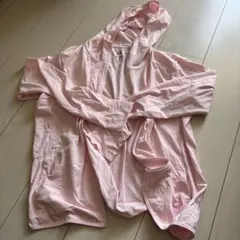 UNIQLO UVカットパーカー XL ピンク