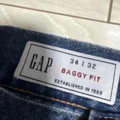 GAP BAGGY FIT デニム 34 32