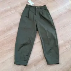 ZARA オリーブグリーン 新品未使用タグ付きパンツ 34サイズ