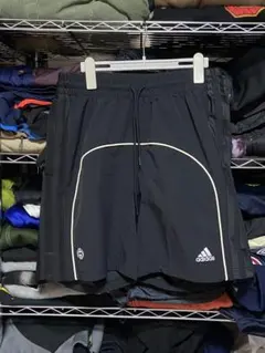 00s y2k adidas ブラックハーフパンツ ショートパンツ