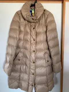 バーバリーブルーレーベル　ロングダウンジャケット 38