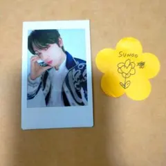 ENHYPEN fate+ オレンジフラワー 落下物 花びら ソヌ チェキ