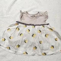 petit mainチュニック 80サイズ　フルーツ柄