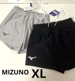 新品　ミズノ　陸上　ランニング　ウェア　タイツ　ショートパンツ　ブラック　52