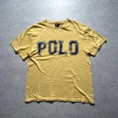 90s オールド POLO ポロ ラルフローレン ビッグ ロゴ 半袖 Tシャツ