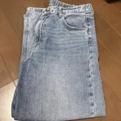 ライトブルーワイドデニム 3L