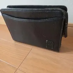 DAKS クラッチバッグ セカンドバッグ ブラック