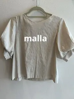 マーラ*malla*袖ボリューム半袖カットソー*38のサムネイル