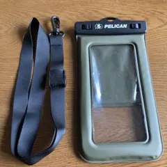 【未使用】PELICAN MARINE 防水スマホポーチ オリーブ