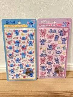 国内正規品　正規品　ボンボンドロップシール　スティッチ　ディズニー　第二弾