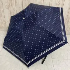 【新品未使用】POLO RALPH LAUREN 晴雨兼用折りたたみ傘 ドット柄