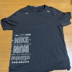 Nike DRI-FIT ランニングTシャツ ダークグレー