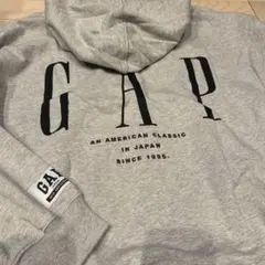 GAP パーカー 30th 30周年アニバーサリー グレー　 L