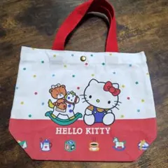 HELLO KITTY レトロデザイン キャンバスバッグ