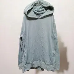 ❤モンデッタ パーカー フード 緑 L ミントグリーン 裏起毛 防寒