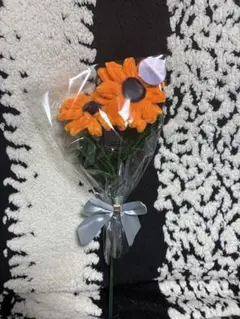 【枯れない花束】　ひまわりモールフラワー