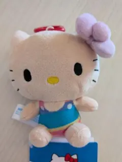 【sanrio】日焼けキティ マスコット カラビナ付
