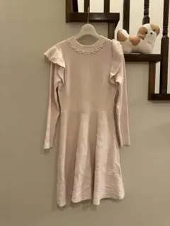 ロディスポットピンクワンピース