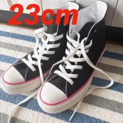 CONVERSE ALL STAR ハイカット ブラック/ピンク　キッズ