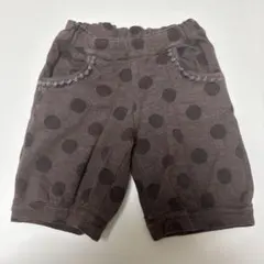 Moujonjon　水玉模様 ハーフパンツ 110cm