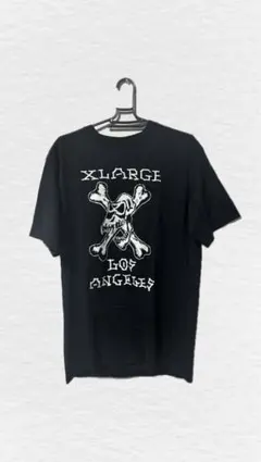 XLARGE スカル グラフィック Tシャツ ブラック