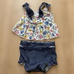 nico ritoベビー水着 花柄 95cm