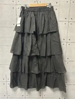 ローリーズファーム　新品　2024A/W フリルティアードスカート