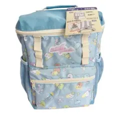 新品未使用 すみっコぐらし スクエアリュック 9L キッズリュック ライトブルー
