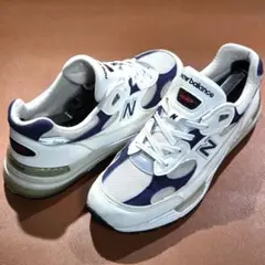 美品 M992 EC 26.5cm ホワイト New Balance