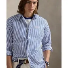polo ralphlauren stripe shirt ストライプ