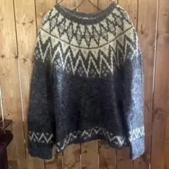 SUNNY SPORTS　RANCHER ノルディック柄セーター