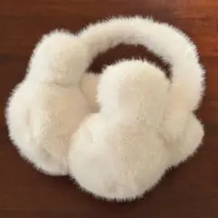 ディズニー イヤーマフ 白
