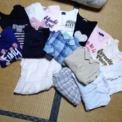 中古服まとめ売り　春夏　中高生　女の子　ユニクロ　GU　しまむら　ハローキティ
