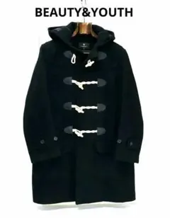 BEAUTY&YOUTH ブラック ダッフルコート