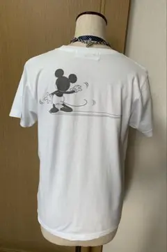 FRAMeWORK フレームワーク　ディズニーミッキーコラボ　Tシャツ ホワイトのサムネイル