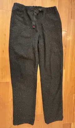 GRAMICCI グラミチ ウール混 裏地付き クライミングパンツ チャコールＳ