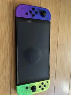 Nintendo Switch 有機EL スプラトゥーンデザイン(ジャンク品)