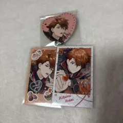 にじさんじ Melty Valentine 北見遊征　ランダムチェキ、缶バッジ