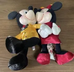 ミッキー ミニー ペアぬいぐるみ