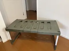 折りたたみ式グレー軽量テーブル