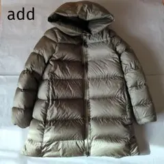 add　ロングダウンコート　カーキ　サイズ40