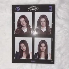 TWICE サナ 証明写真 this is for グッズ