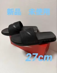 ナイキ エア マックス CIRRO AIR MAX スライド サンダル黒黒27のサムネイル