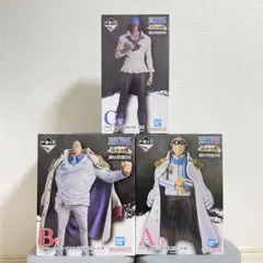 ワンピース　一番くじ　ガープ　コビー　クザン　フィギュア　伝説の英雄